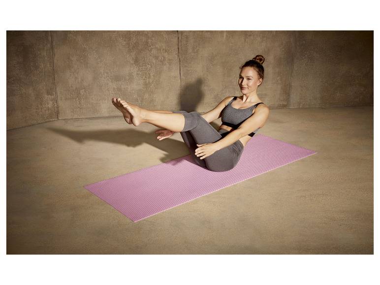 CRIVIT Yogamatte 180 x 60 cm, mit Tragegurt Fabrikpreis
