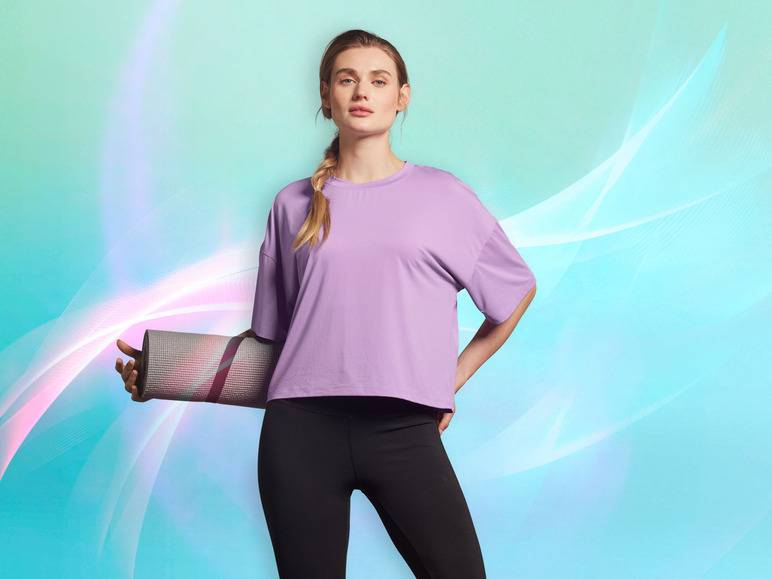 CRIVIT Damen Funktionsshirt mit dynamischer Kühltechnologie Begrenztes Angebot
