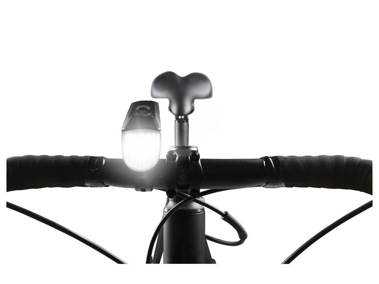 CRIVIT LED-Fahrradleuchten-Set, selbstabblendend Online Shopping