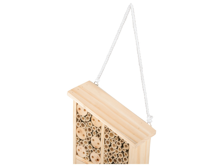 zoofari® Bienen- und Insektenhotel, mit Aufhängekordel Große Rabatte