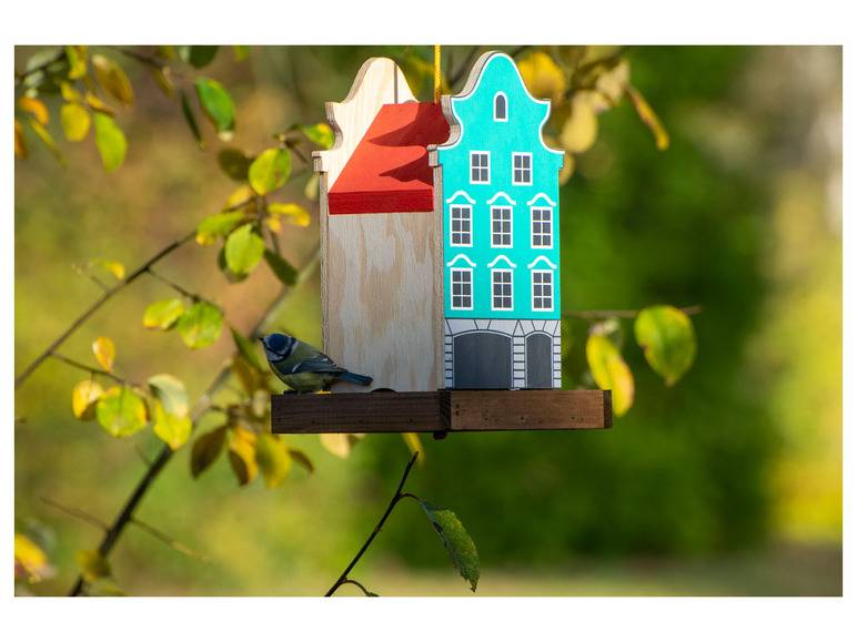 dobar Deko-Vogelhaus »Münster«, 19 x 19 x 30 cm, aus Holz Kauf eins, bekomm eins gratis