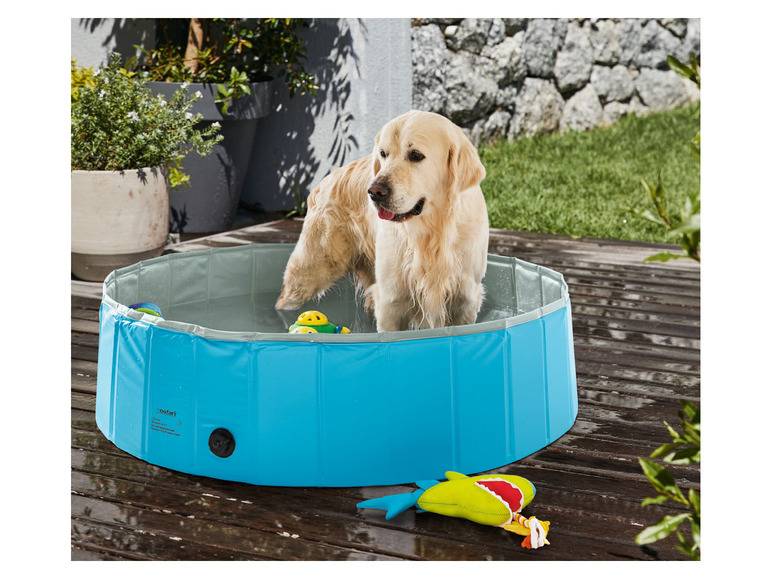 zoofari® Hundepool, Ø 120 x H 30 cm, mit Antirutsch-Boden Sonderangebot der Fabrik