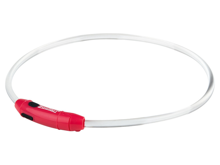 zoofari® LED-Leuchtschlauch Hundehalsband, mit 3 Leuchtfunktionen Kostenloser Versand international