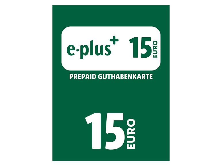 e-Plus Code über 15€ Jubiläumsangebot