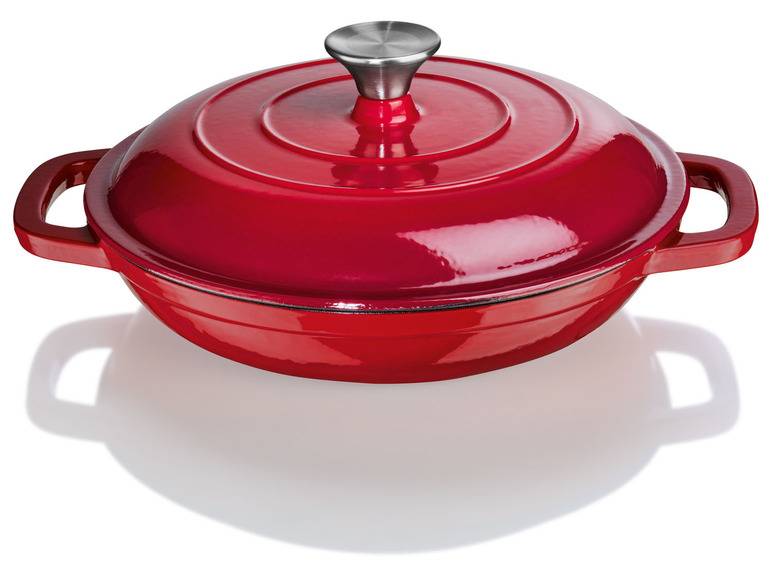 ERNESTO® Gusseisen-Schmorpfanne, Ø 26 cm Saisonale Angebote
