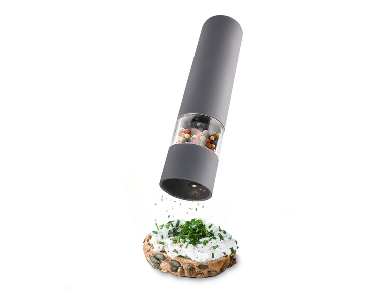 SILVERCREST® KITCHEN TOOLS Salz- oder Pfeffermühle, mit integriertem Licht Letzte 2 Tage