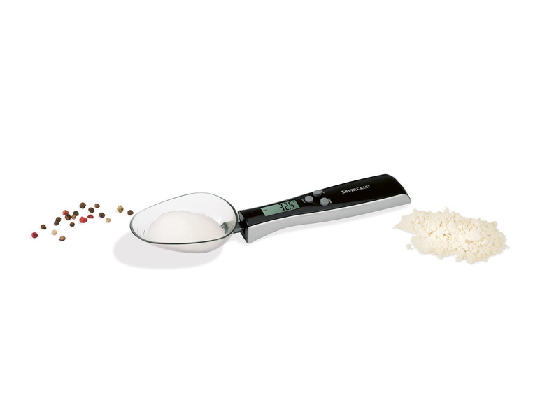 SILVERCREST® KITCHEN TOOLS Digitale Löffelwaage, spülmaschinengeeignet Bis zu 50% Rabatt