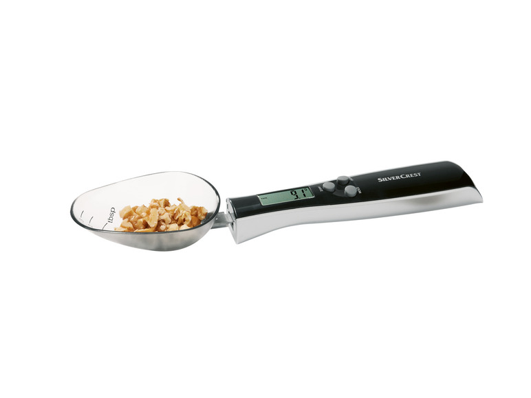 SILVERCREST® KITCHEN TOOLS Digitale Löffelwaage, spülmaschinengeeignet Bis zu 50% Rabatt