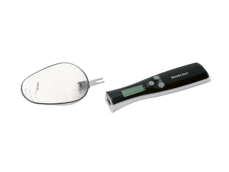 SILVERCREST® KITCHEN TOOLS Digitale Löffelwaage, spülmaschinengeeignet Bis zu 50% Rabatt