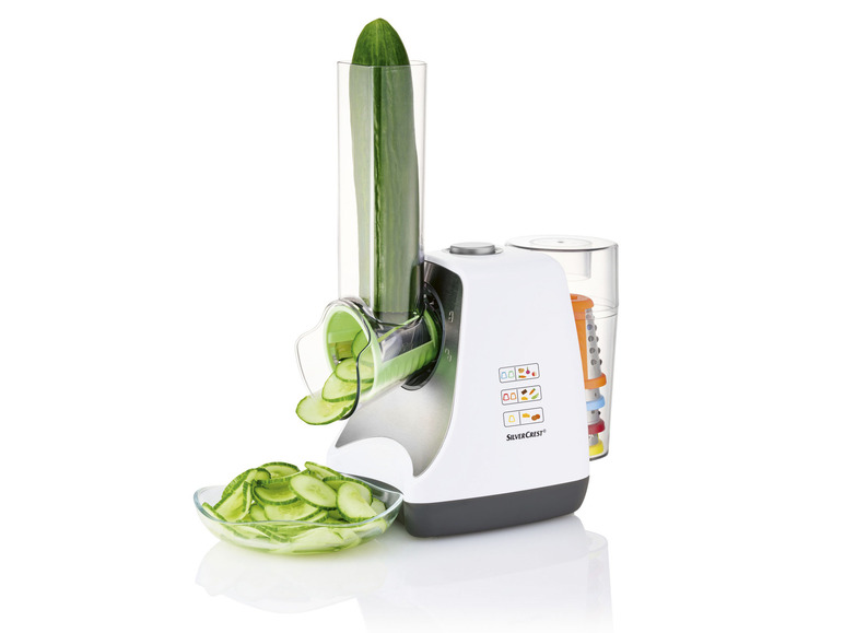 SILVERCREST® KITCHEN TOOLS 5-in-1-Elektrische Gemüseraspel »SGR 150 E2«, 150 W Sonderangebot der Fabrik