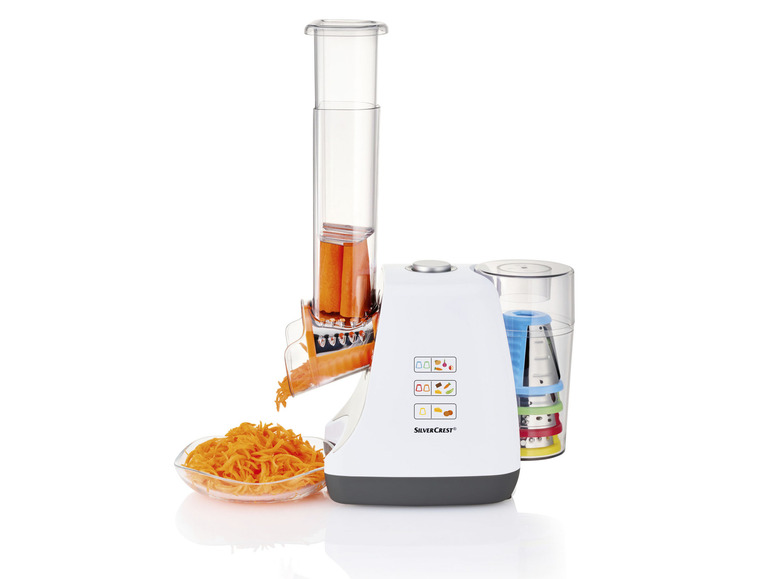 SILVERCREST® KITCHEN TOOLS 5-in-1-Elektrische Gemüseraspel »SGR 150 E2«, 150 W Sonderangebot der Fabrik