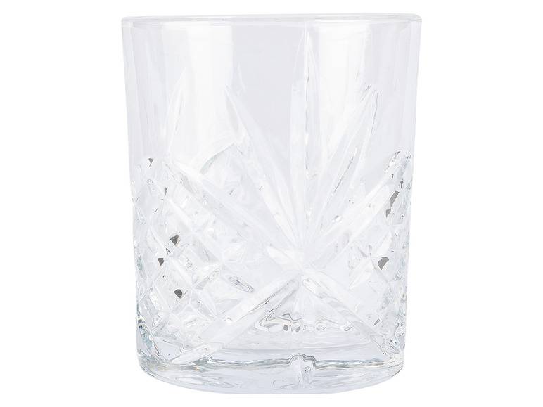 ERNESTO® Kristall-Whiskey- /Longdrinkgläser, 4er-Set Nur noch ein Tag übrig