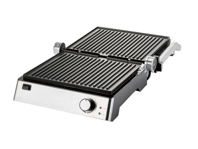 SILVERCREST® KITCHEN TOOLS 3-in-1: Kontaktgrill »SKGE 2000 D3«, 29 x 26 cm 50% Rabatt mit kostenlosem Versand