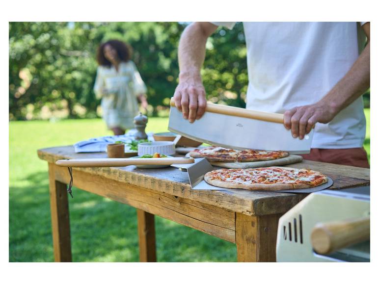 GRILLMEISTER Pizzaschieber \ Pizzaschneider Speichern exportieren