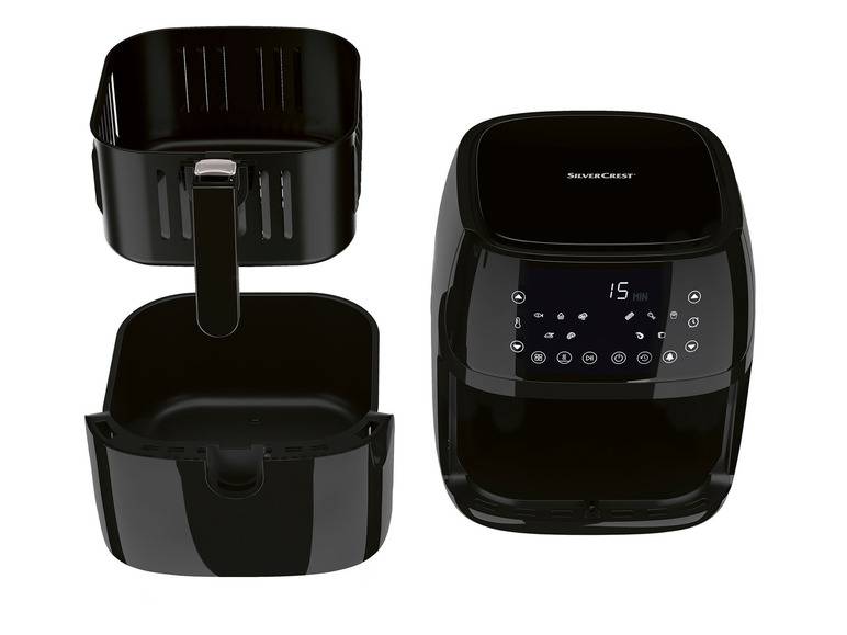 SILVERCREST® KITCHEN TOOLS Digitale Heißluft-Fritteuse XL, »SHFD 2150 A2« 2150 W 50% Rabatt für begrenzte Zeit