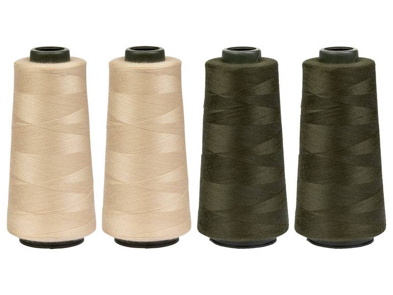 crelando® Overlock Nähgarn, 2.500 m, 4-teilig Günstiger Verkauf