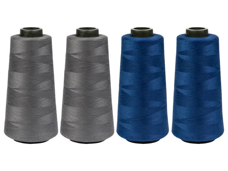 crelando® Overlock Nähgarn, 2.500 m, 4-teilig Günstiger Verkauf