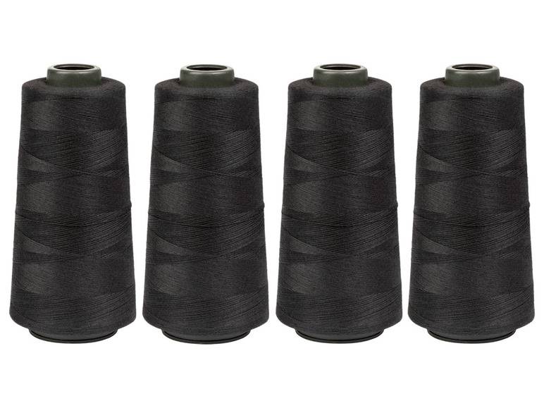 crelando® Overlock Nähgarn, 2.500 m, 4-teilig Günstiger Verkauf