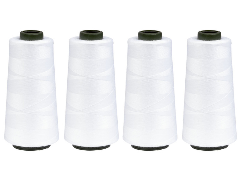 crelando® Overlock Nähgarn, 2.500 m, 4-teilig Günstiger Verkauf