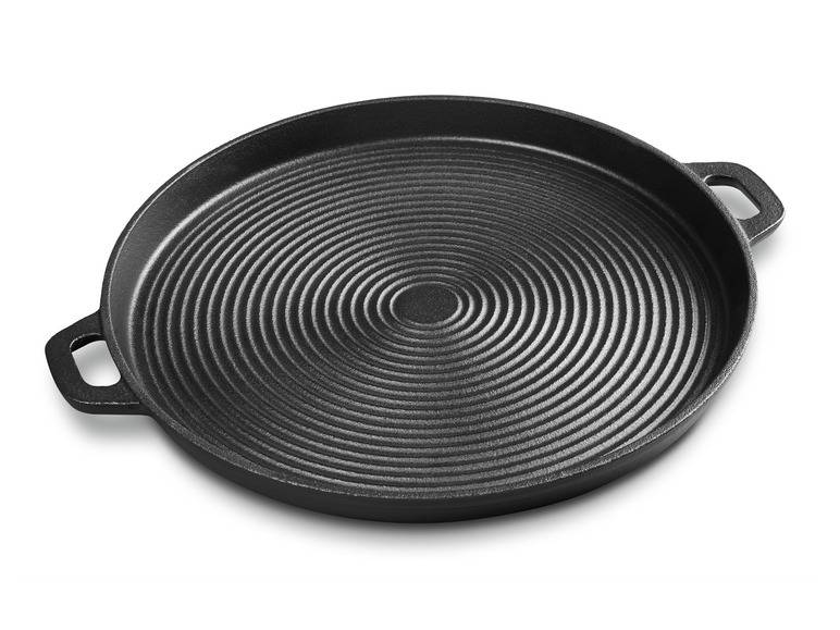 GRILLMEISTER Gusseiserne Grillplatte/ Grillpfanne Fabrikverkauf