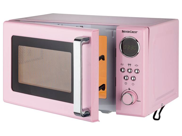 SILVERCREST® KITCHEN TOOLS Mikrowelle »SMWC 700 C1«, 17l, 700 W rosa Meist gekauft