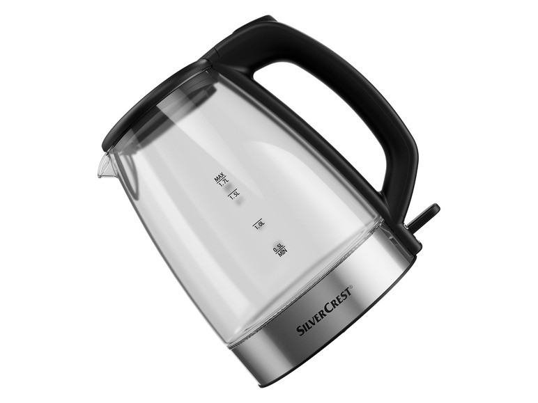 SILVERCREST® KITCHEN TOOLS Glas-Wasserkocher »SWGF 3000 C2«, mit LED-Farbwechsel, 1,7 l Kostenloser Versand