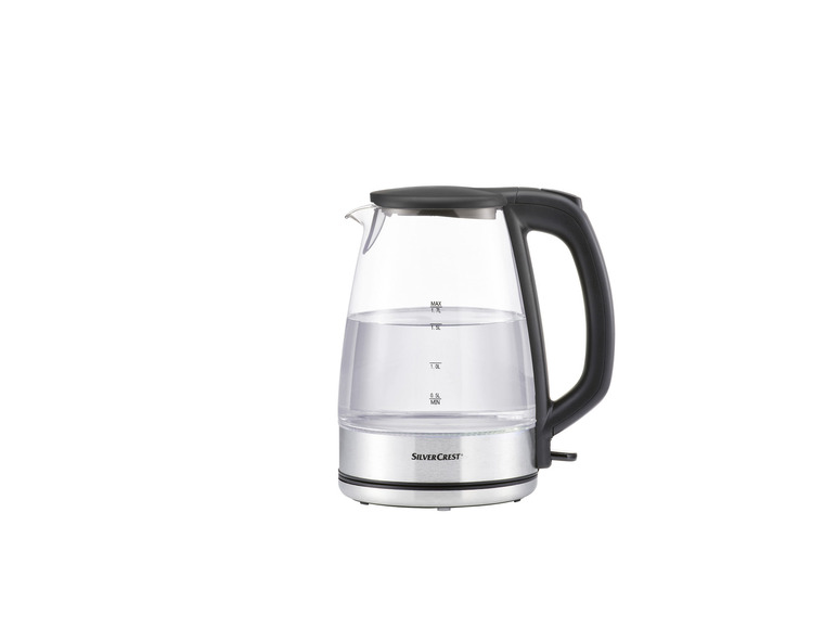 SILVERCREST® KITCHEN TOOLS Glas-Wasserkocher »SWGF 3000 C2«, mit LED-Farbwechsel, 1,7 l Kostenloser Versand