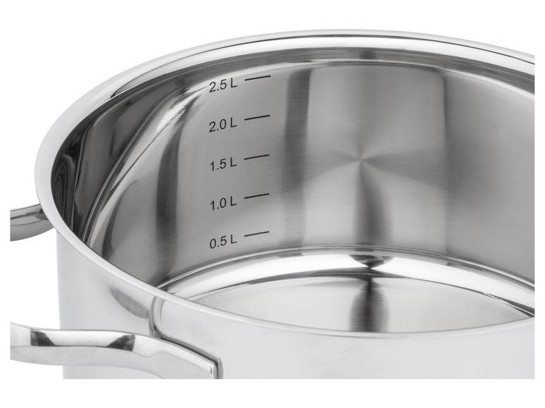 ERNESTO® Edelstahl-Topf, mit Deckel, Ø 20 cm Limitierter Zeitrabatt