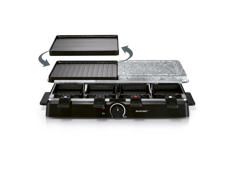 SILVERCREST® KITCHEN TOOLS Raclette-Grill »SRGS 1400 E1«, mit heißem Stein, 1400 W Preisnachlass