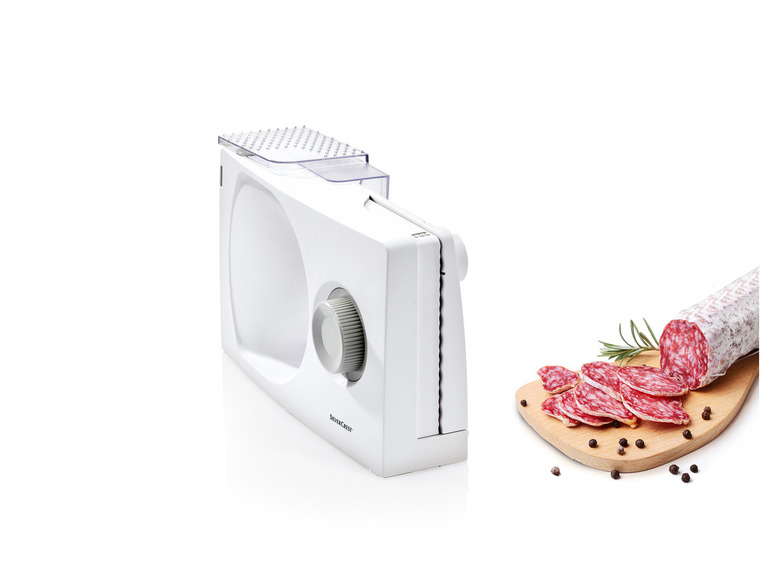 SILVERCREST® KITCHEN TOOLS Elektrischer Allesschneider »SAS 100 A1«, klappbar Saisonschlussverkauf
