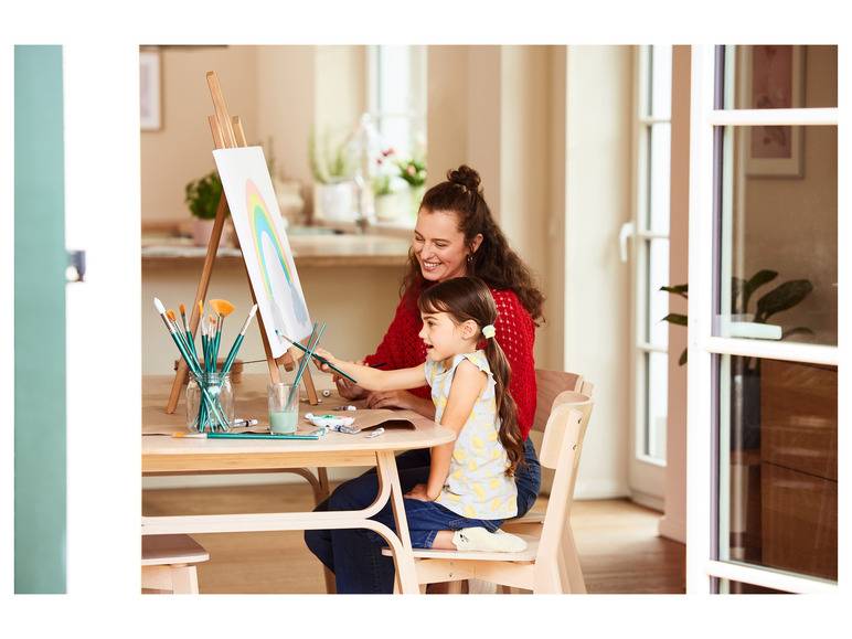 crelando® Pinsel-Set, mit Birkenholzgriff Online Outlet