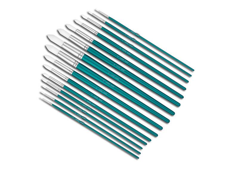 crelando® Pinsel-Set, mit Birkenholzgriff Online Outlet