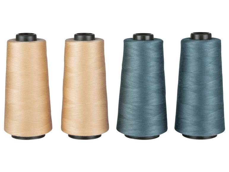 crelando® Overlock Nähgarnspule 2.500m 4er Exklusive Angebote