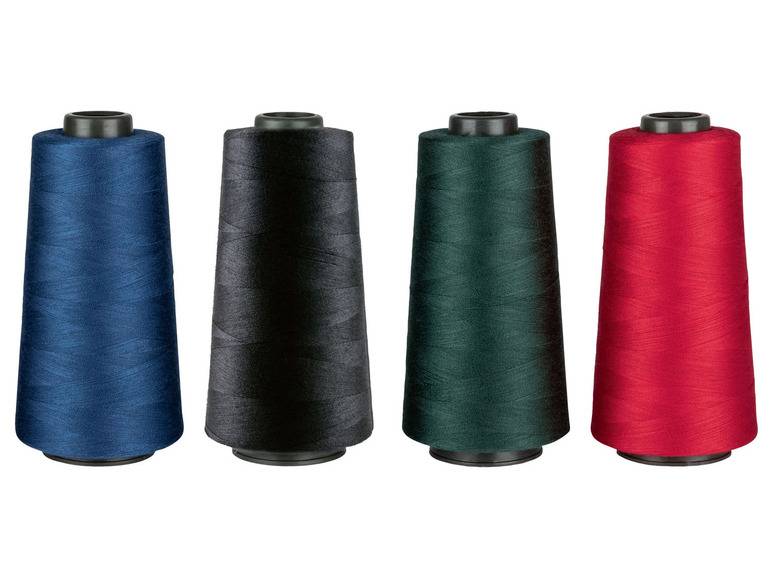 crelando® Overlock Nähgarnspule 2.500m 4er Exklusive Angebote