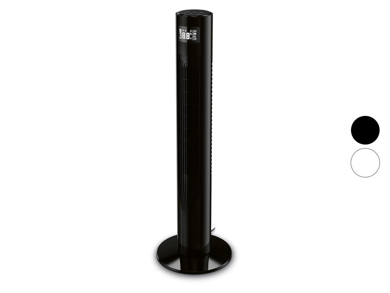SILVERCREST® Smart Home Turmventilator STVS 50 A1, per App bedienbar Räumungsverkauf