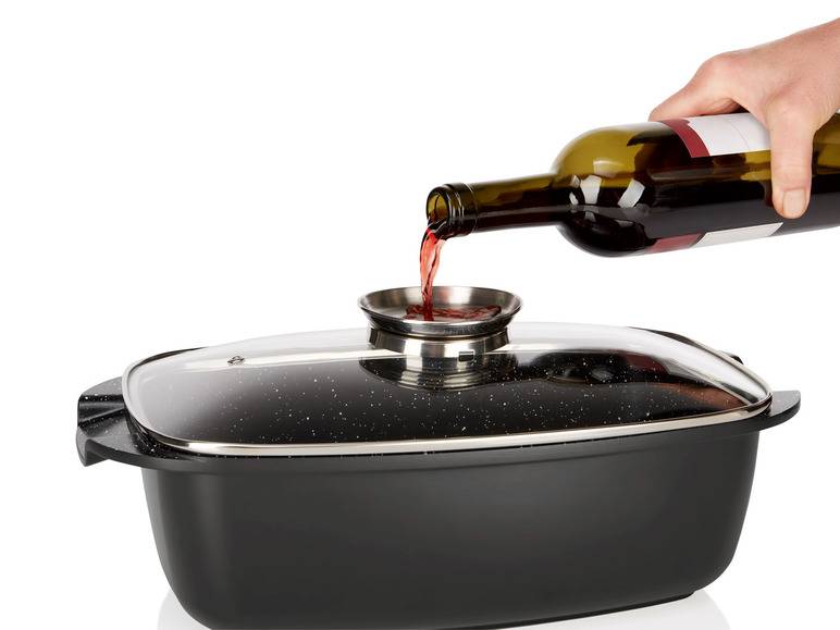 ERNESTO® Bräter Aluguss 5,7 L keramikbeschichtet Letzte 3 Tage