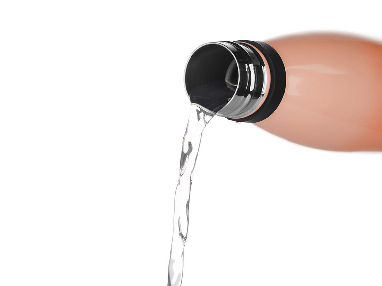ERNESTO® Edelstahl-Isolierflasche, 0,5 l, mit Schlaufe Zeitbegrenzte Promotion