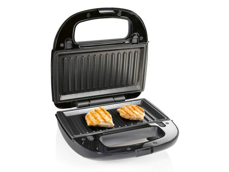 SILVERCREST® KITCHEN TOOLS Sandwichmaker »SSMW 750 D3« mit Wechselplatten Nur für heute