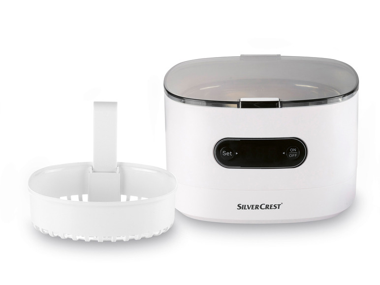 SILVERCREST® Ultraschall-Reinigungsgerät »SUR 48 D5«, weiß Sonderangebot der Fabrik