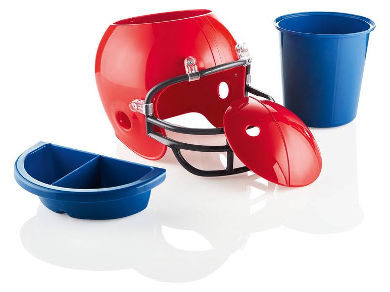 ERNESTO® Snackhelm, Football-Helm-Optik, herausnehmbare Behälter Riesige Rabatte