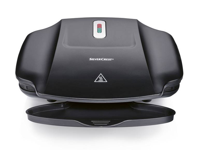 SILVERCREST® KITCHEN TOOLS Kontaktgrill »SKG 1000 B2«, 1000 W, mit Antihaftbeschichtung Fabrikladen