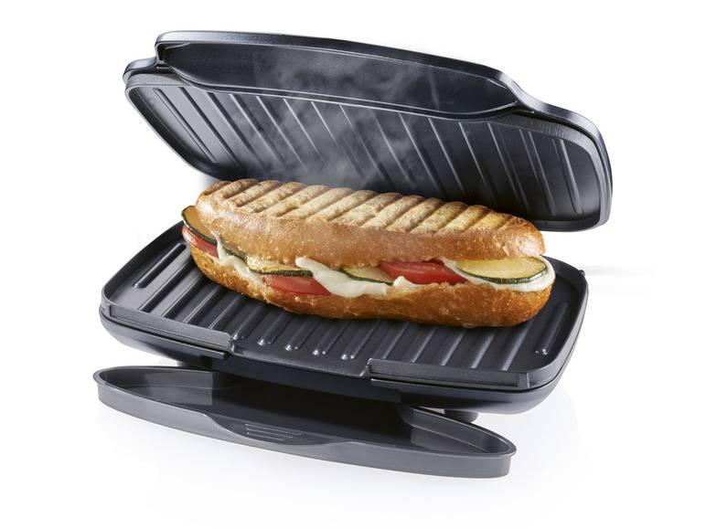 SILVERCREST® KITCHEN TOOLS Kontaktgrill »SKG 1000 B2«, 1000 W, mit Antihaftbeschichtung Fabrikladen