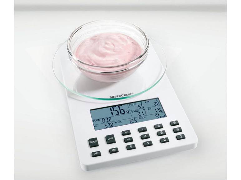 SILVERCREST® KITCHEN TOOLS Nährwert-Analysewaage fit »SNAW 1000 D2« Günstig kaufen