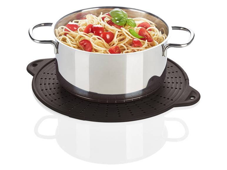 ERNESTO® Pfannenspritzschutz Silikon 3 in 1 Saisonschlussverkauf