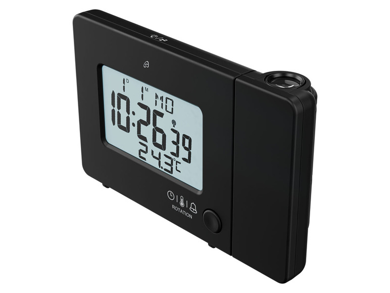 AURIOL® Funk-Projektionswecker, mit LC-Display Black Friday