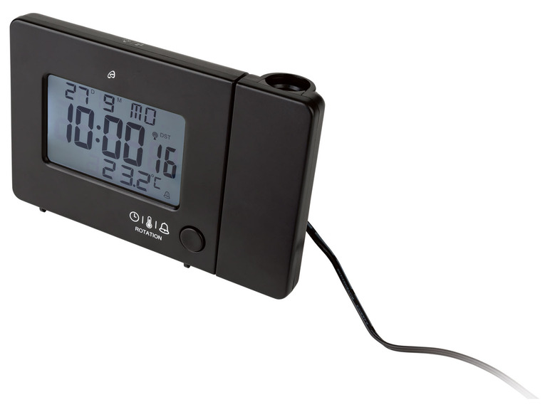 AURIOL® Funk-Projektionswecker, mit LC-Display Black Friday
