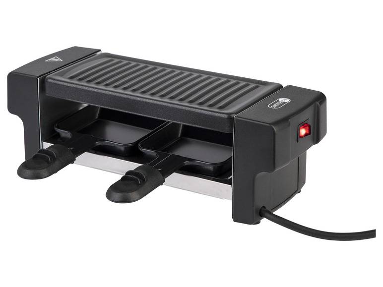 SILVERCREST® KITCHEN TOOLS Raclette-Grill, 350 W, für 2 Personen Lagerräumung