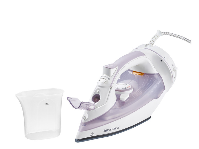 SILVERCREST® Dampfbügeleisen kabellos 360° »SDBK 2400 E1« 2400 W Heißer Verkauf