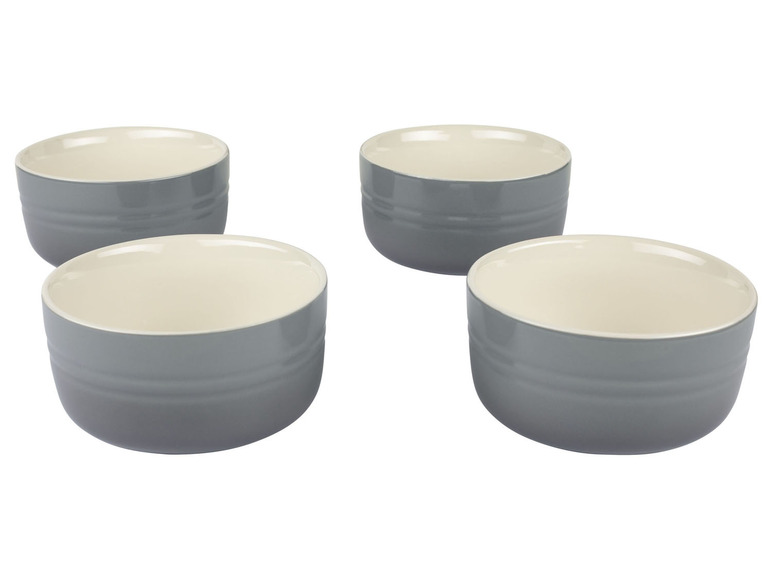 ERNESTO® Geschirr-Set, Teller / Schüssel / Tassen, 12-teilig, Porzellan Saisonale Angebote