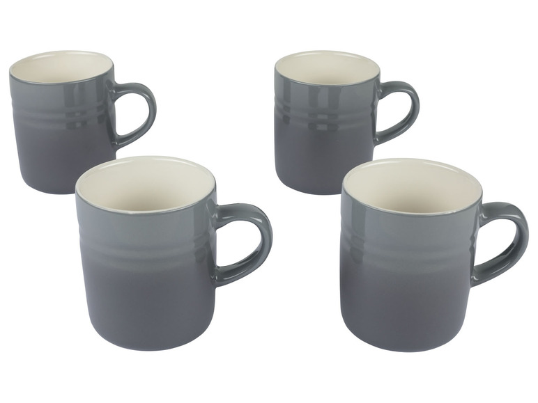 ERNESTO® Geschirr-Set, Teller / Schüssel / Tassen, 12-teilig, Porzellan Saisonale Angebote